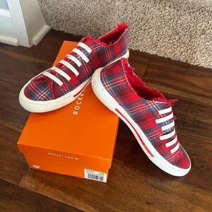 Rocket Dog Y2K Plaid Checkered School Preppy Casual Basics Sneakers